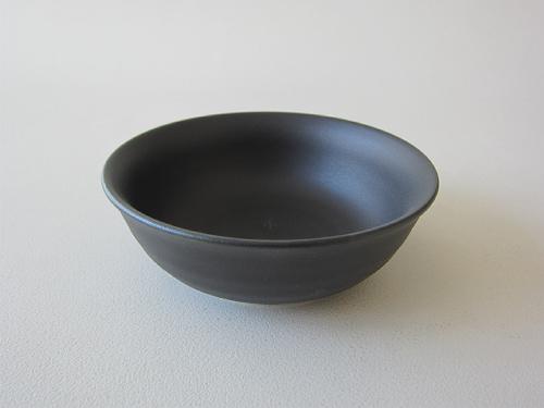 High-value (2.0) Black crystal matte binding handle 4-inch deep bowl