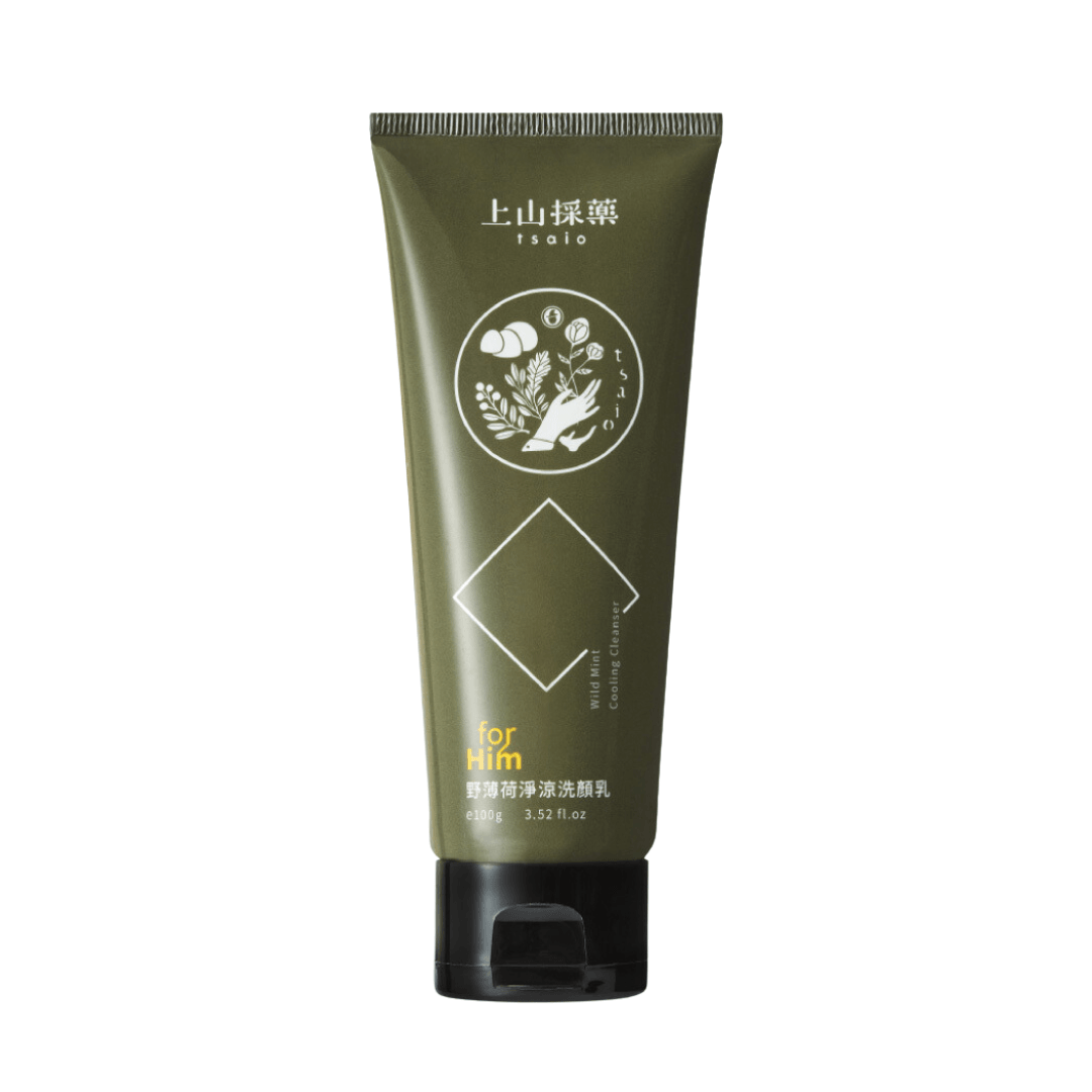 Tsaio Wild Mint Cooling Cleanser for men 100g - J Mart