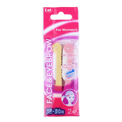 Razor Kai Corporation Folding razor for face and eyebrows 2P