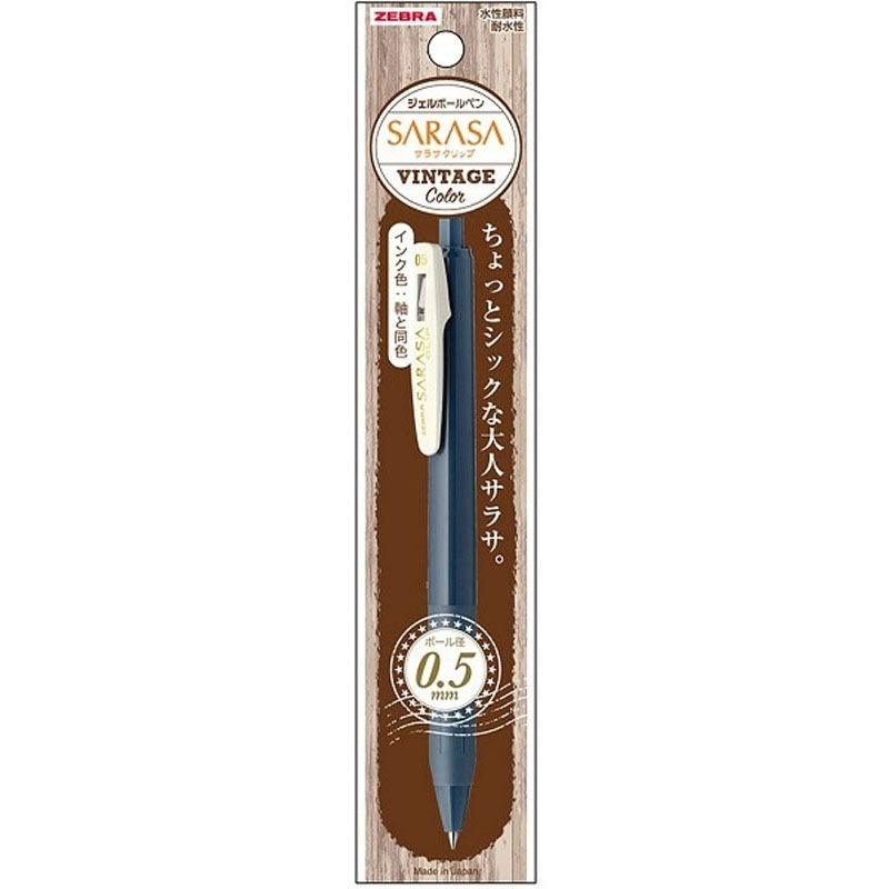 Zebra Gel Pen Sarasa 0.5 Blue Gray