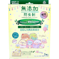 Natural Mrs. Lloyd Additive-free insect repellent for drawers and clothing cases Effective for one year Sumikko Gurashi 3 pieces