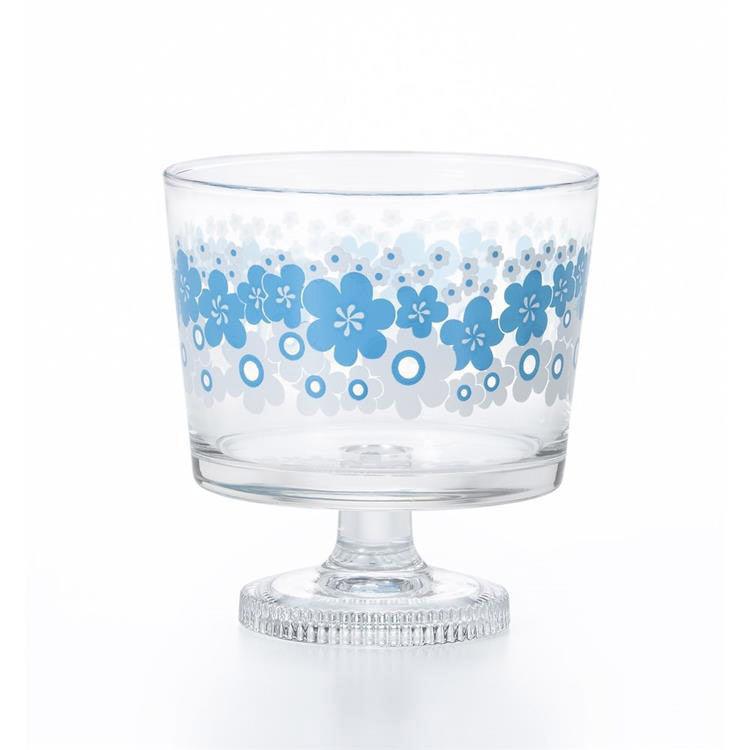 ISHIZUKA ADERIA Showa Vintage dessert cups Hananowa 285ml - J Mart