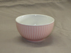 Tokusa carving pink 9.5cm bowl