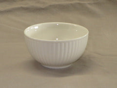 Tokusa carving white 9.5cm bowl