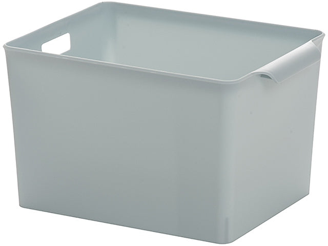 Lasse Basket wide light blue