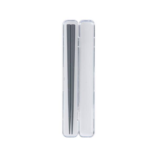 G&B chopstick and case set-gray 18cm - J Mart