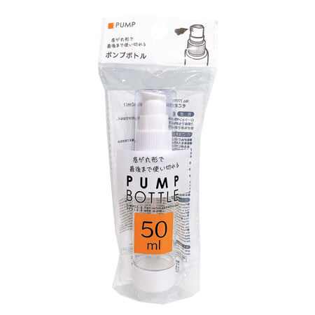 Pump bottle that can be used for that purpose 50ml