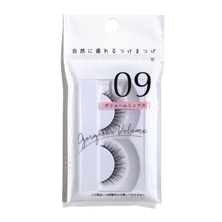 False Eyelashes - Gorgeous Volume 09 Volume Mix