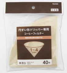 Cone-shaped coffee filter 40P