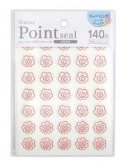 Tracing Point Stickers Hanamaru 140 pieces