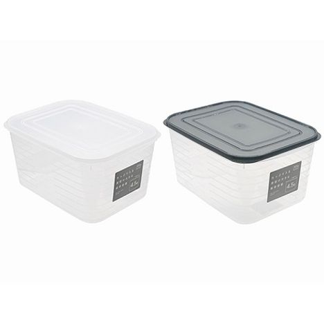 Million Pack Extra Large Food Container 4.5L white/grey