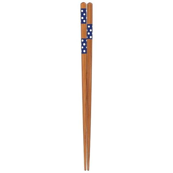 Polka dots bamboo chopstick 22.5cm - J Mart