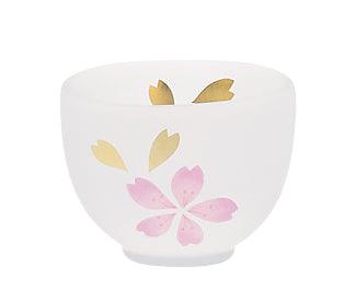 Hirota Hana Honoka sakura glass sake cup 40ml