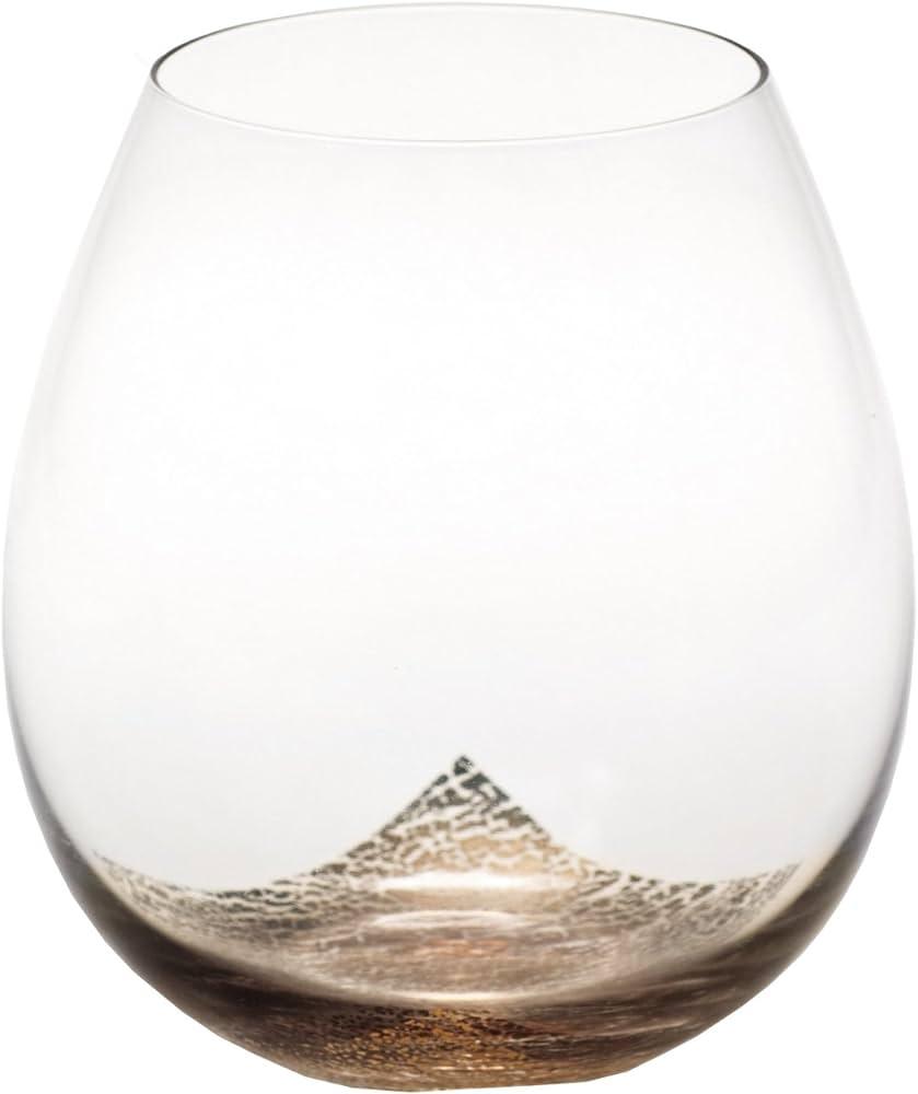 Hirota Edo glass flower bud (gold leaf) 200ml - J Mart