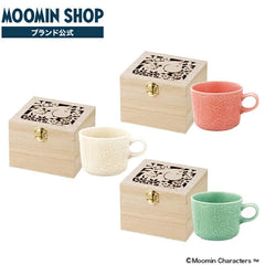 MOOMIN mug with wooden box 380ml (apricot) - J Mart