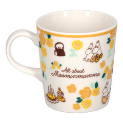 Moomin Mug 300ml (All about Moominmamma/Yellow Floral)
