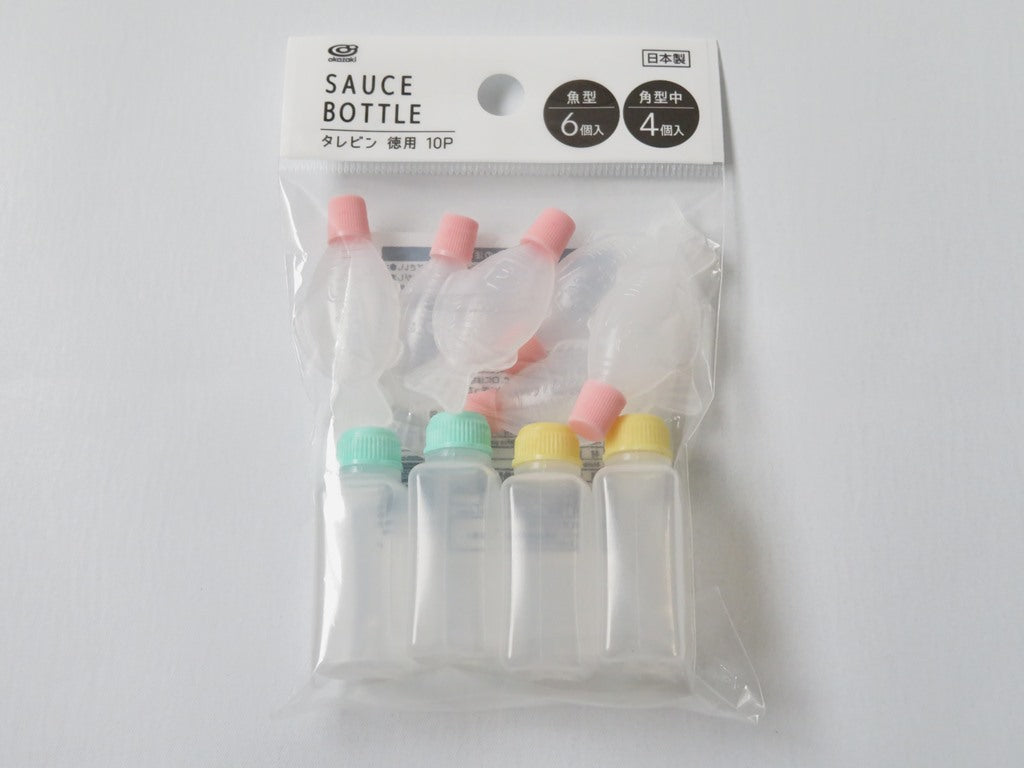 Sauce bottle, economical size, 10 pieces