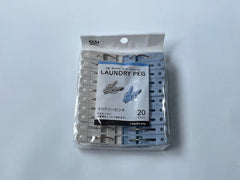 Laundry clip 20P GY/BL
