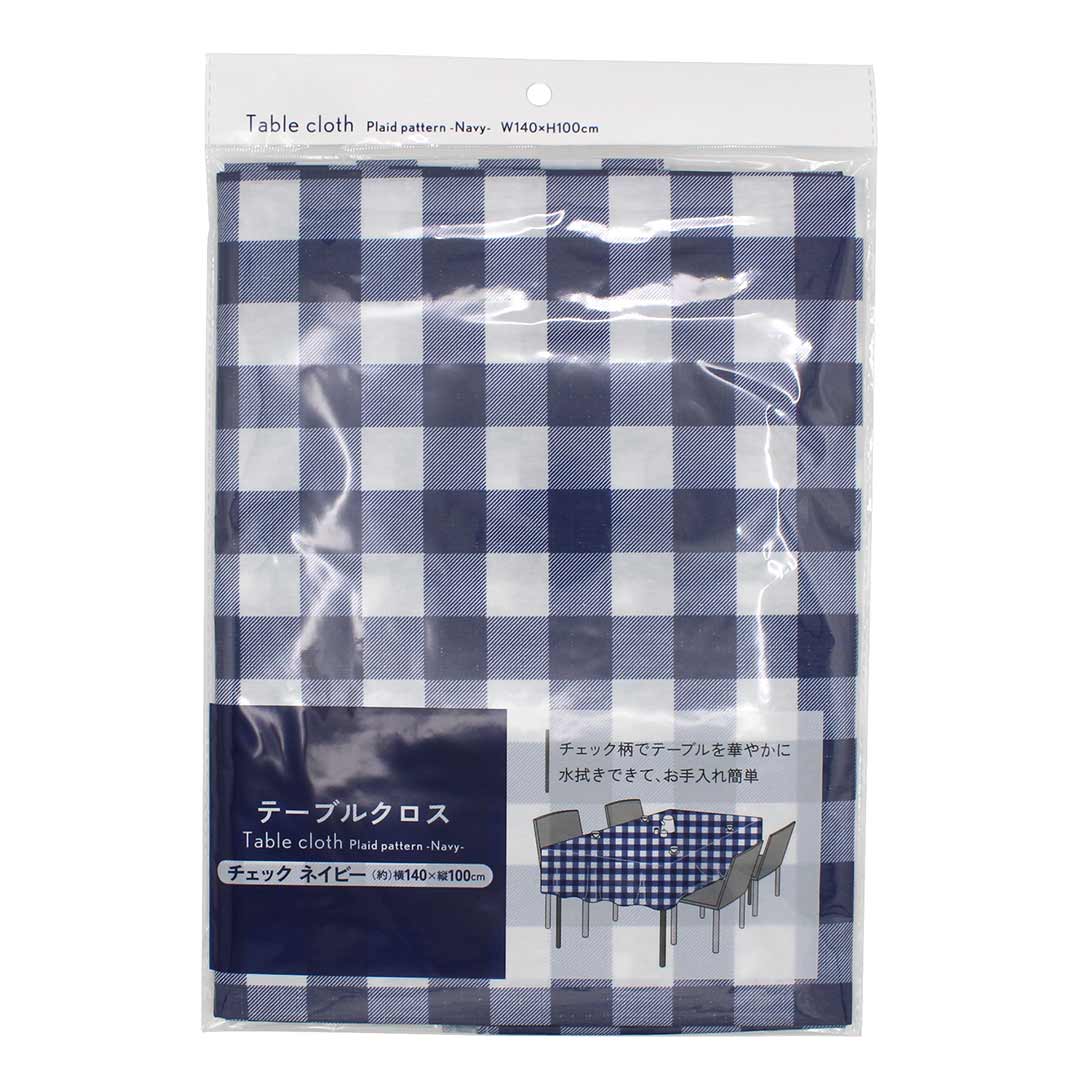 Tablecloth Check Navy