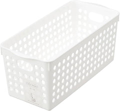 Stock Basket slim white