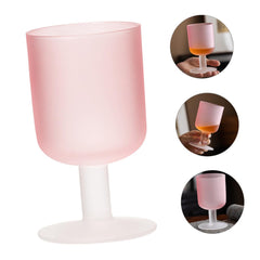 Glass Tea Cup Pink