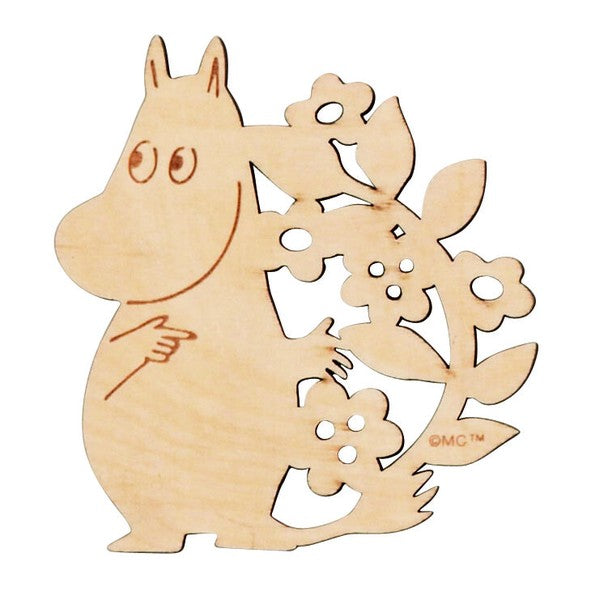 Moomin Mug with Wooden Coaster 300ml (Moomin)