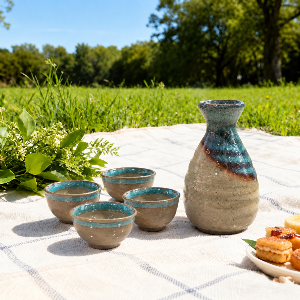 Bundle Set-Cermaic Sake Set 3