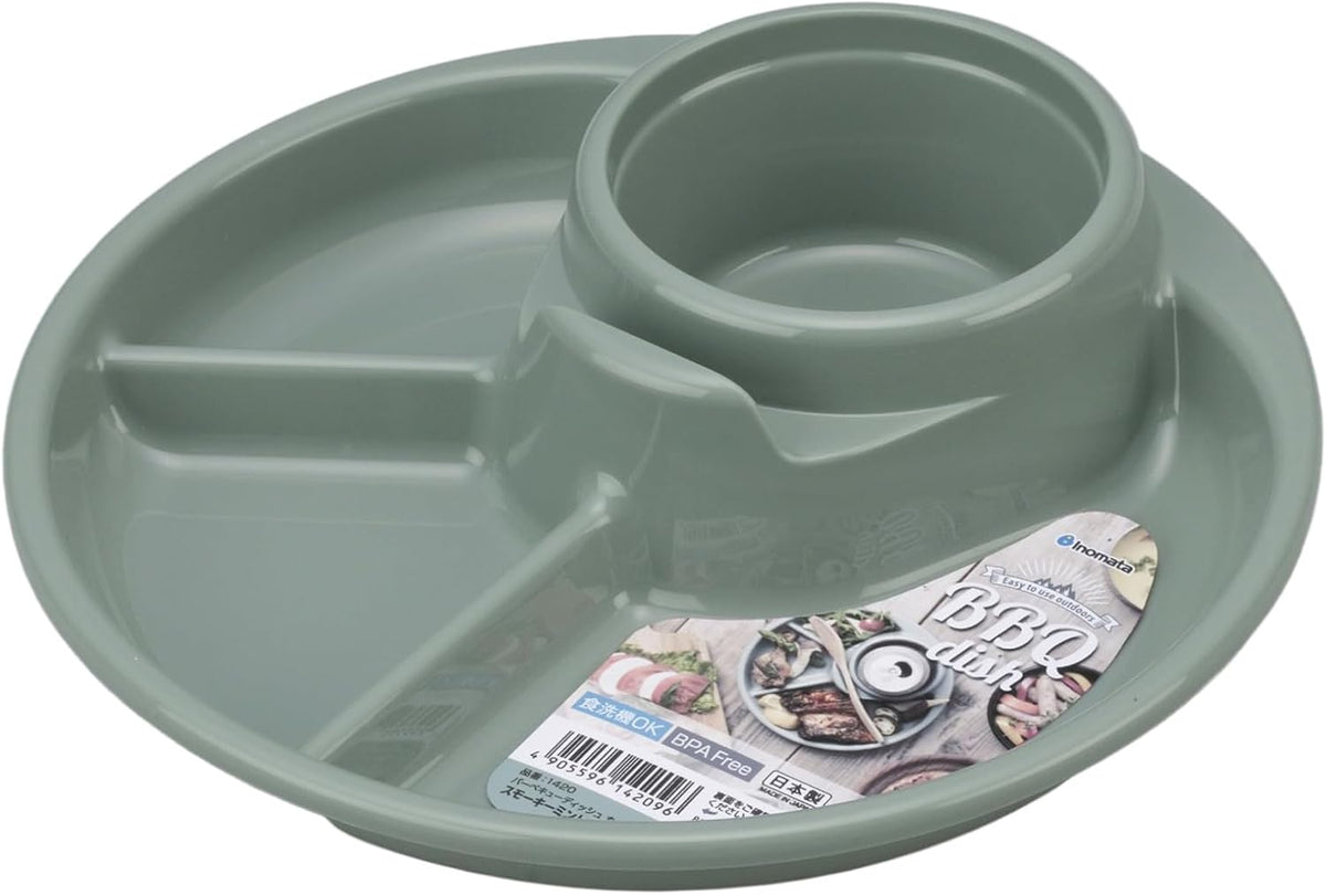 Barbecue Dish Round smoky mint