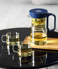 SAMADOYO glass tea cup with magnetic lid 500ml - J Mart