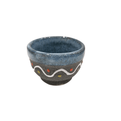 Ceramic sake wave sakazuki - J Mart