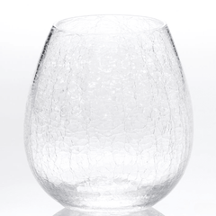 Hirota Edo glass flower bud (transparent) 200ml - J Mart