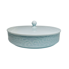 JDZ Fruit Plate Light Blue