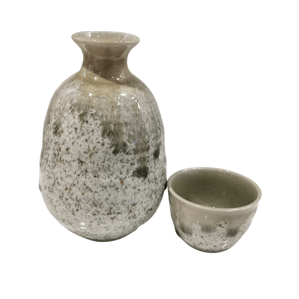 Ceramic sake tokkuri - J Mart