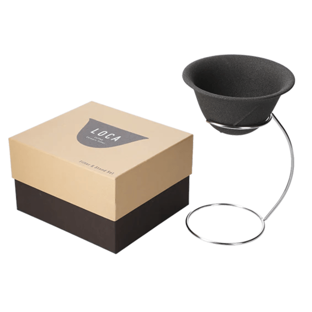 LOCA Ceramic Filter round type regular and stand set - J Mart
