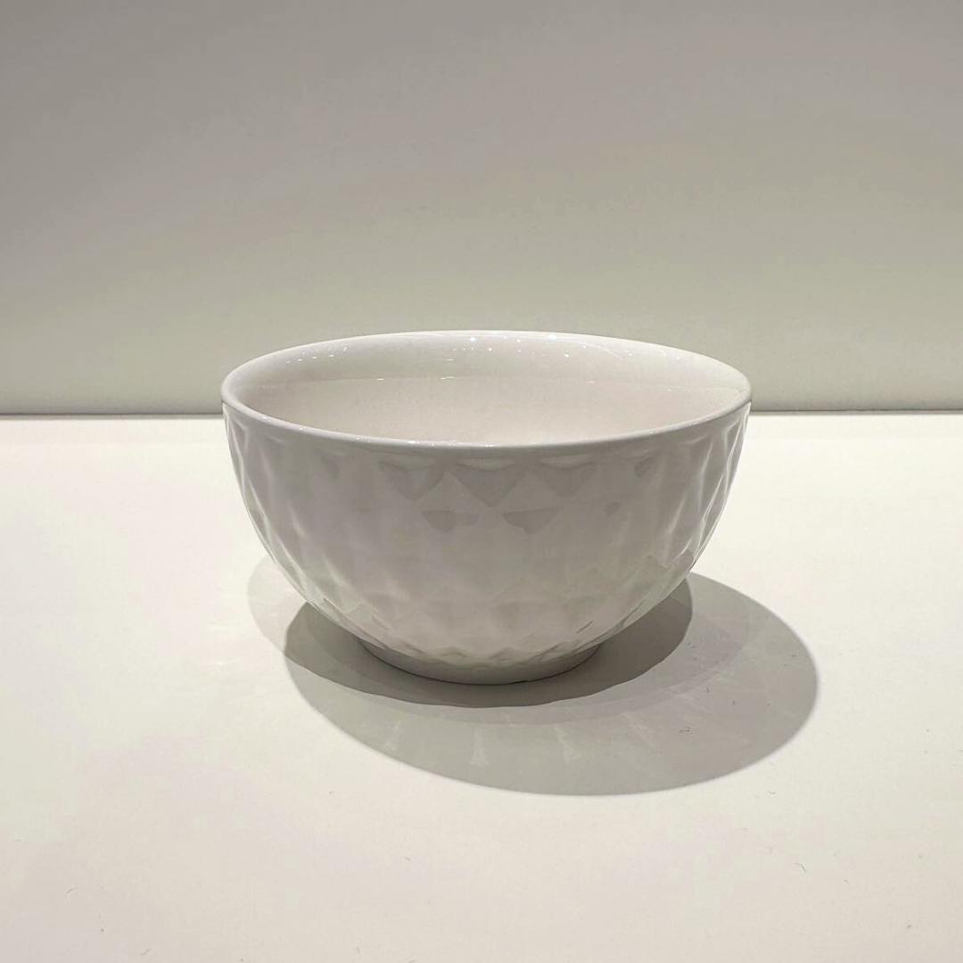 Amibori White Bowl 9.5cm