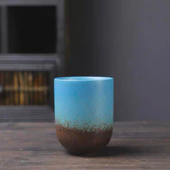 Japanese hand-painted illustration tea cup