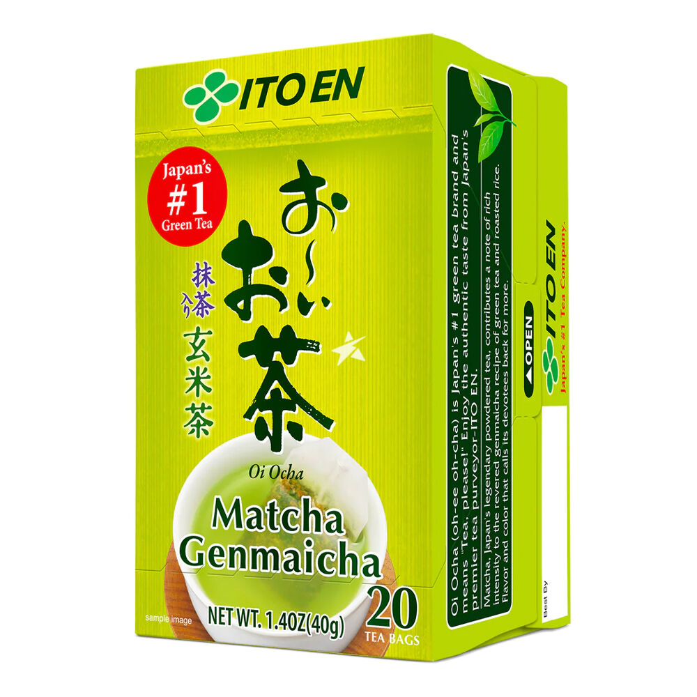 ITOEN GREEN TEA WITH ROASTED RIC BAG(OH-I OCHA) 2g x 20