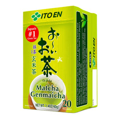 ITOEN GREEN TEA WITH ROASTED RIC BAG(OH-I OCHA) 2g x 20
