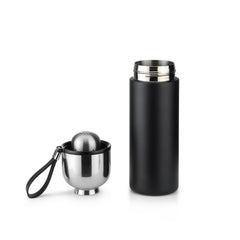 Samadoyo 400ml Thermos tea cup(Black)