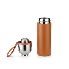 Samadoyo 400ml Thermos tea cup(Brown) C'013B