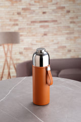 Samadoyo 400ml Thermos tea cup(Brown) C'013B