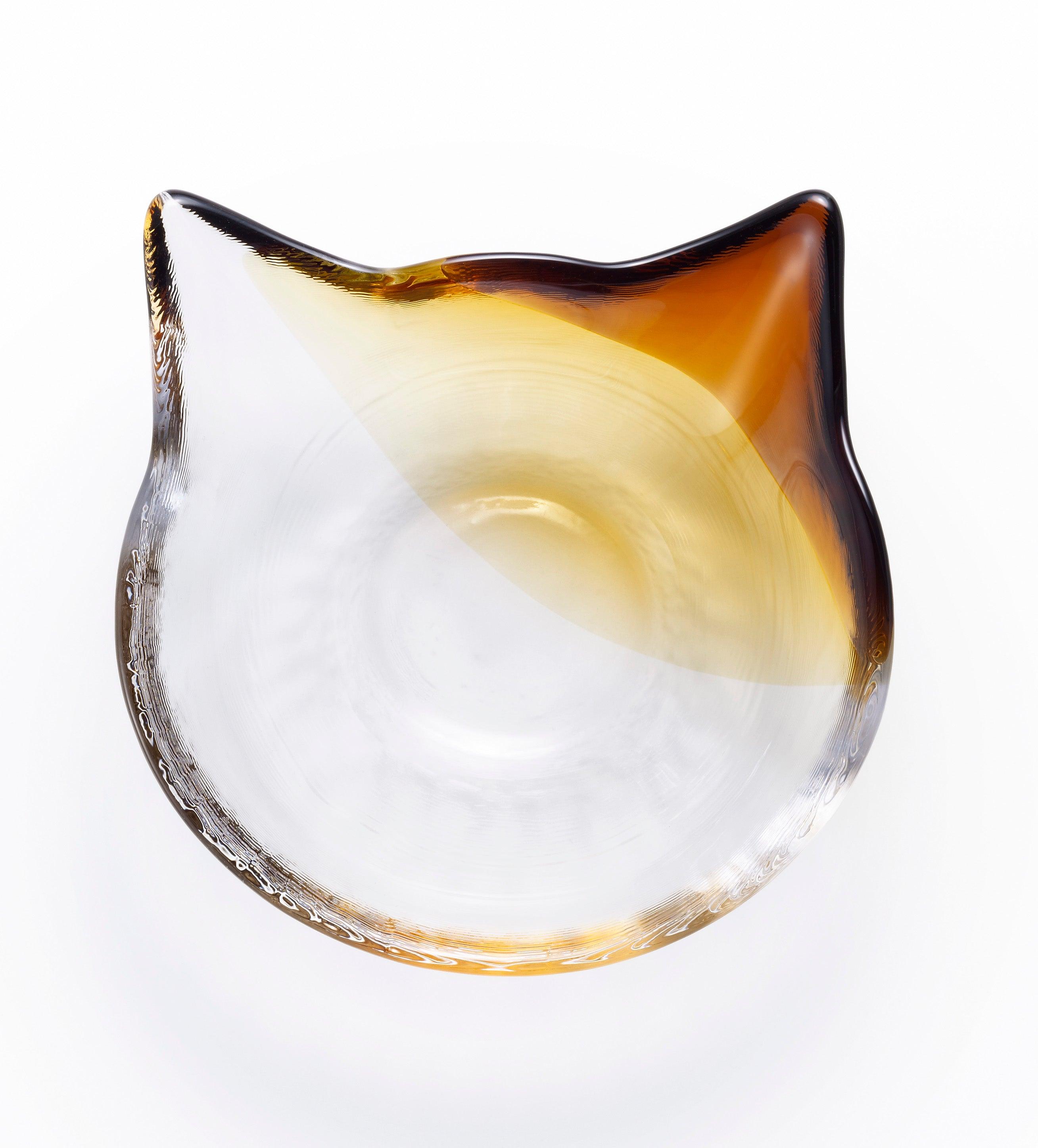 Ishizuka Coconeco Craft Bowl Brown Tabby - J Mart