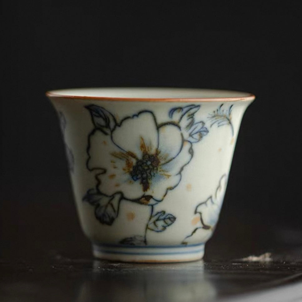 Light Celadon Ceramic Tea Cup