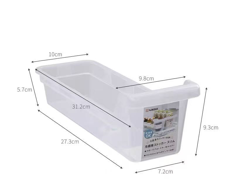 Refrigerator stocker slim, Clear