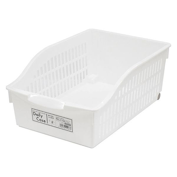 Daily Case With Wheels wide white