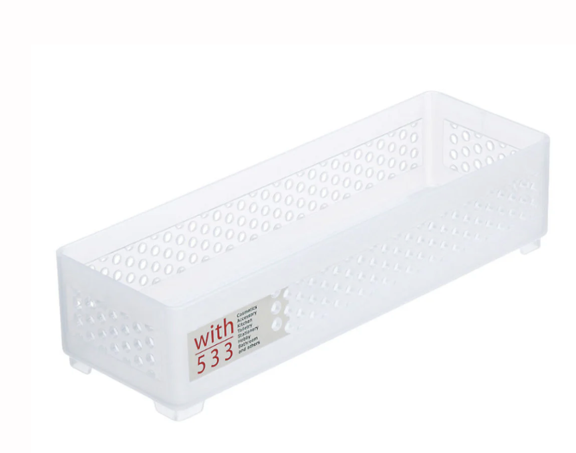 ORGANIZADOR RECTANGULAR TRANSP