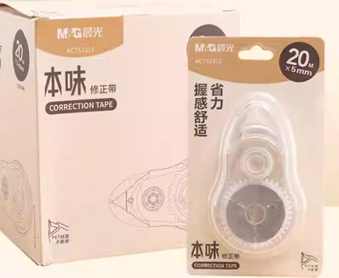 M&G Correction Tape Original Flavor ACT52311 White 20m（each）