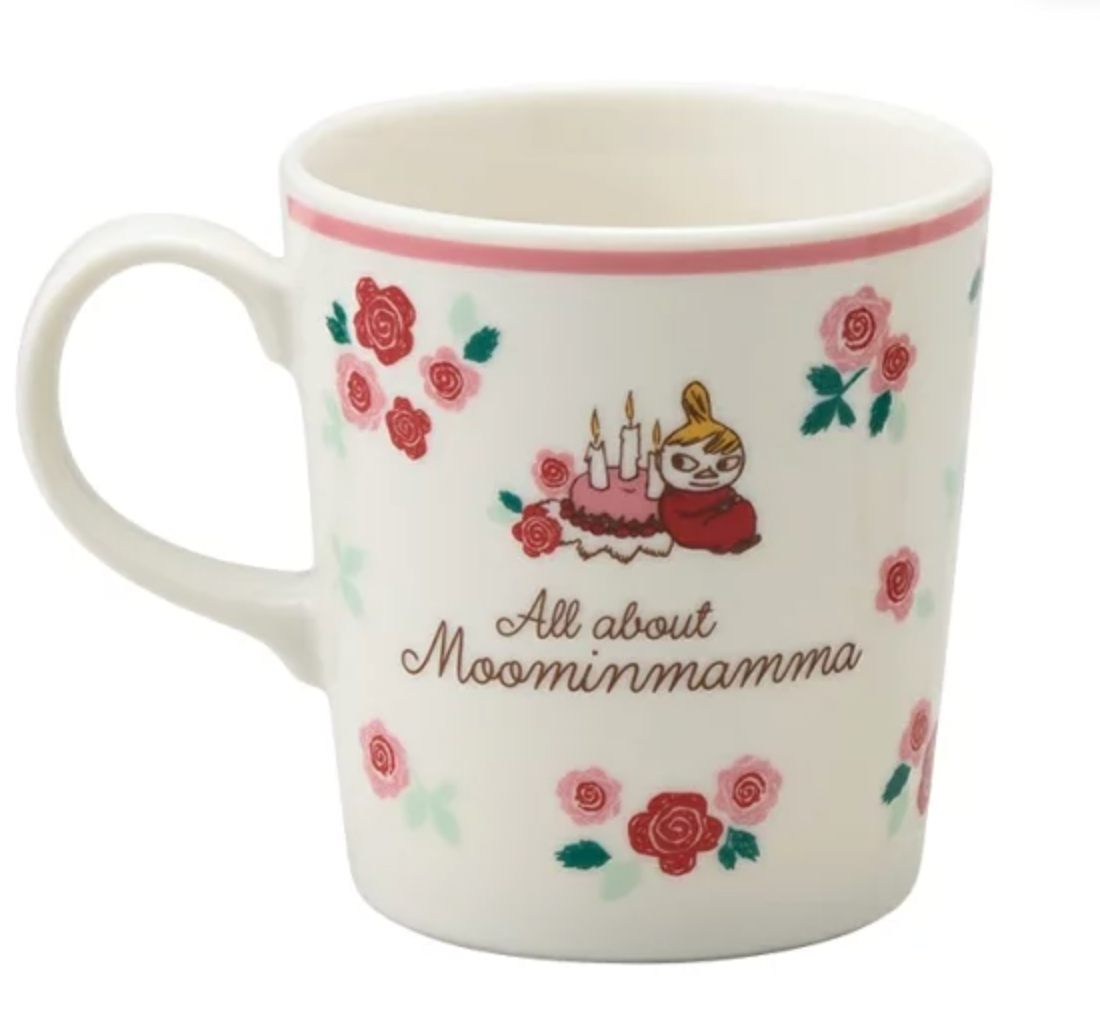 Moomin Mug 300ml (All about Moominmamma/Pink Floral)
