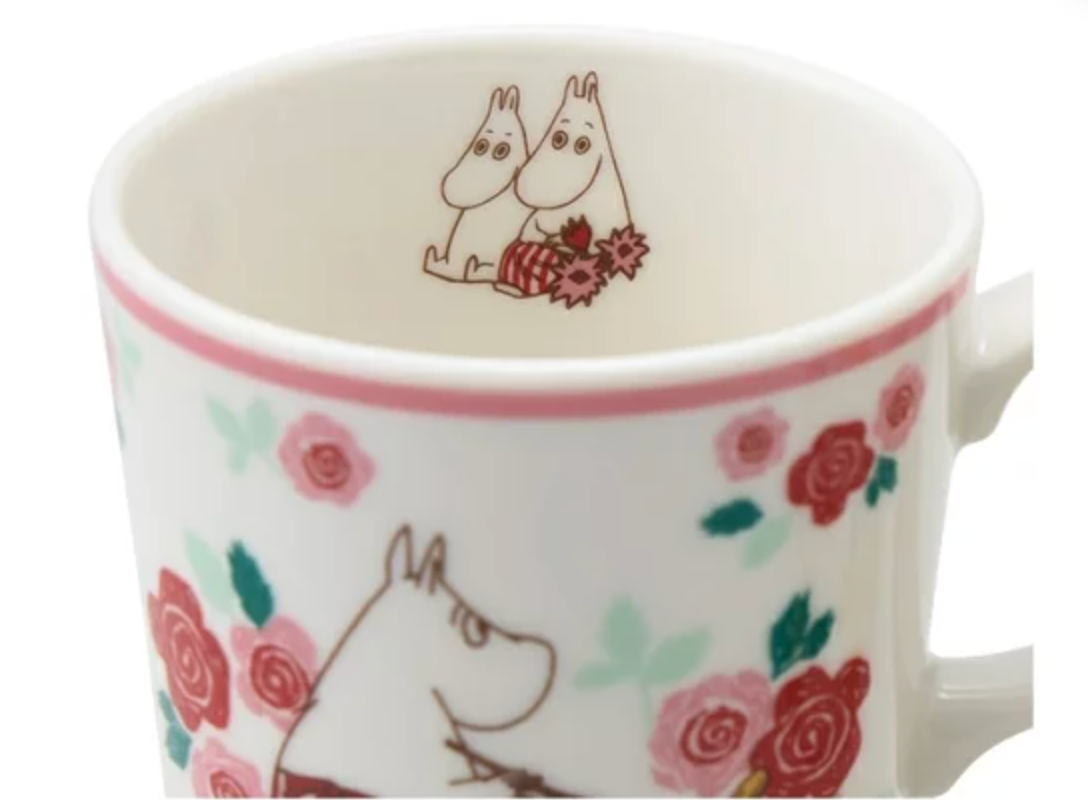 Moomin Mug 300ml (All about Moominmamma/Pink Floral)