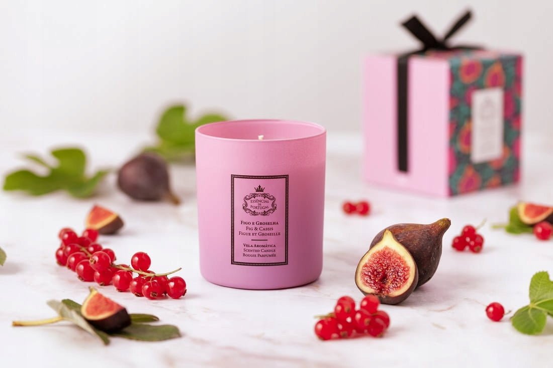 Essências de Portugal Natura Candle - Fig and Cassis